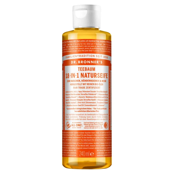 Dr. Bronner’s 18-IN-1 NATURSEIFE – Outdoor Seife 1