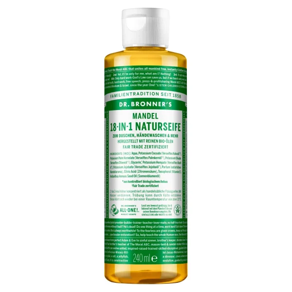 Dr. Bronner’s 18-IN-1 NATURSEIFE – Outdoor Seife 1