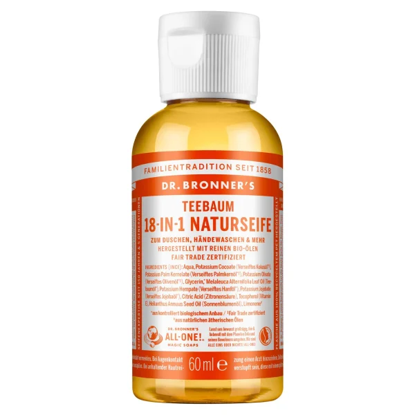 Dr. Bronner’s 18-IN-1 NATURSEIFE – Outdoor Seife 1