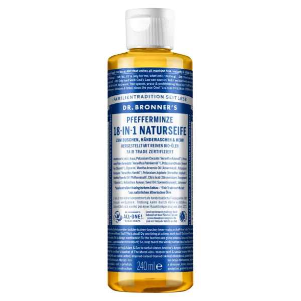 Dr. Bronner’s 18-IN-1 NATURSEIFE – Outdoor Seife 1