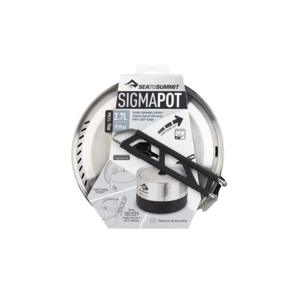 Sea To Summit SIGMA POT 2.7 LITER – Campinggeschirr 6