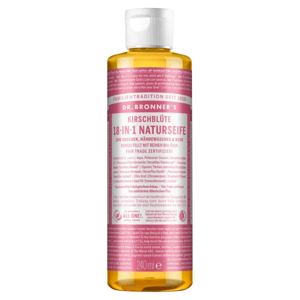 Dr. Bronner’s 18-IN-1 NATURSEIFE – Outdoor Seife 1