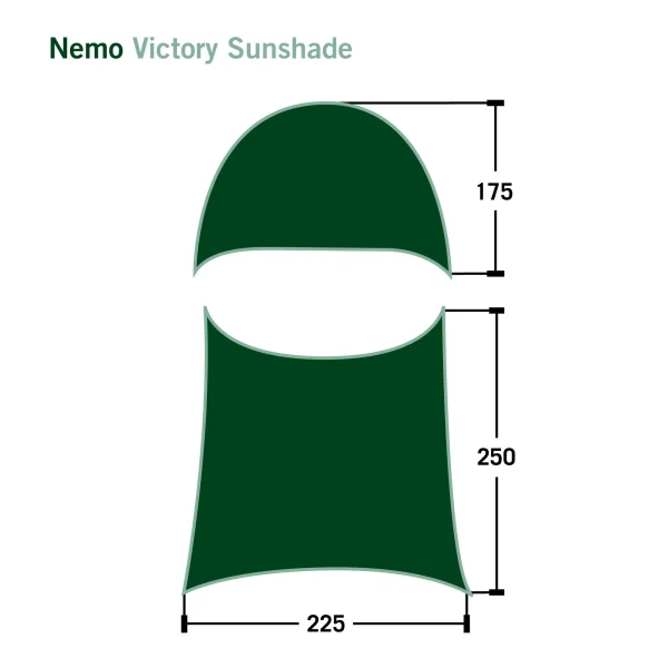 Nemo VICTORY SUNSHADE – Strandmuschel 3