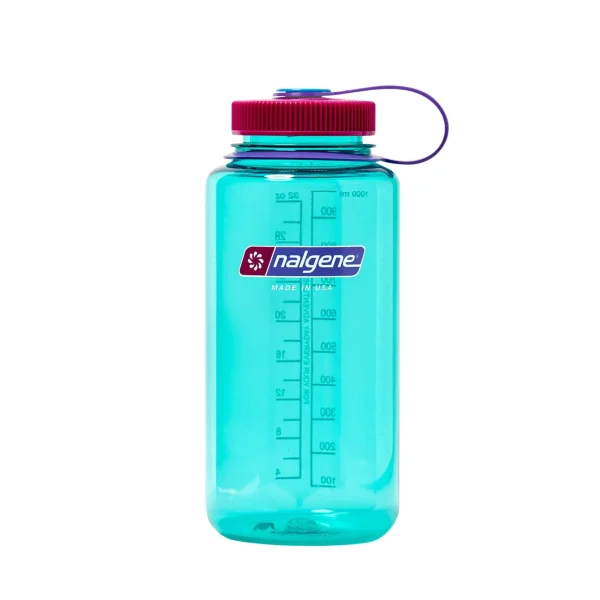 Nalgene WIDE MOUTH SUSTAIN 1 L BLAU – Trinkflasche 1