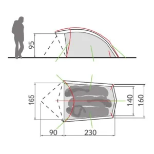 VAUDE TAURUS 3P – Kuppelzelt 27