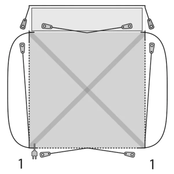 Outwell BREMBURG AIR – Busvorzelt 11