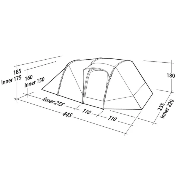 Robens DOUBLE DREAMER 4 – Tunnelzelt 3